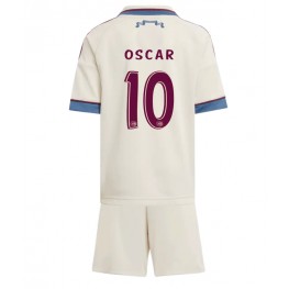 Ajax Oscar Gloukh #10 Derde tenue Kids 2025-26 Korte Mouw (+ Korte broeken)